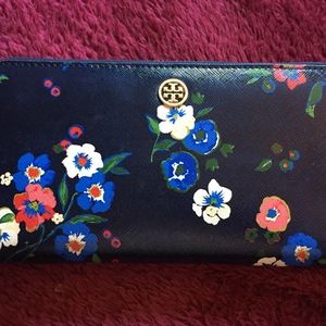 Tory Burch Floral Wallet